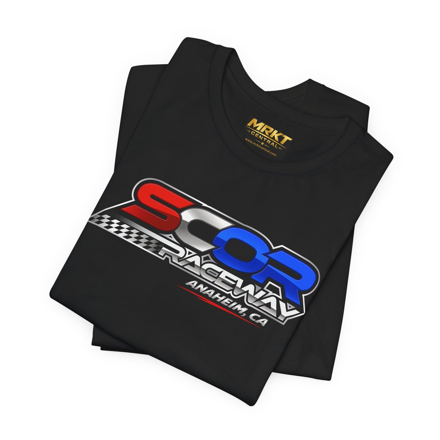 SCOR Raceway Anaheim CA Racing T‑Shirt