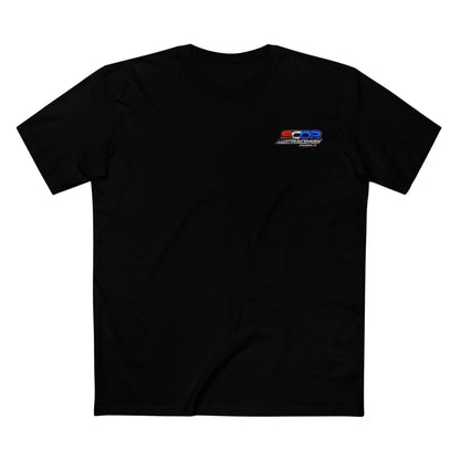SCOR Raceway Racing Logo T‑Shirt — Track Fan Tee