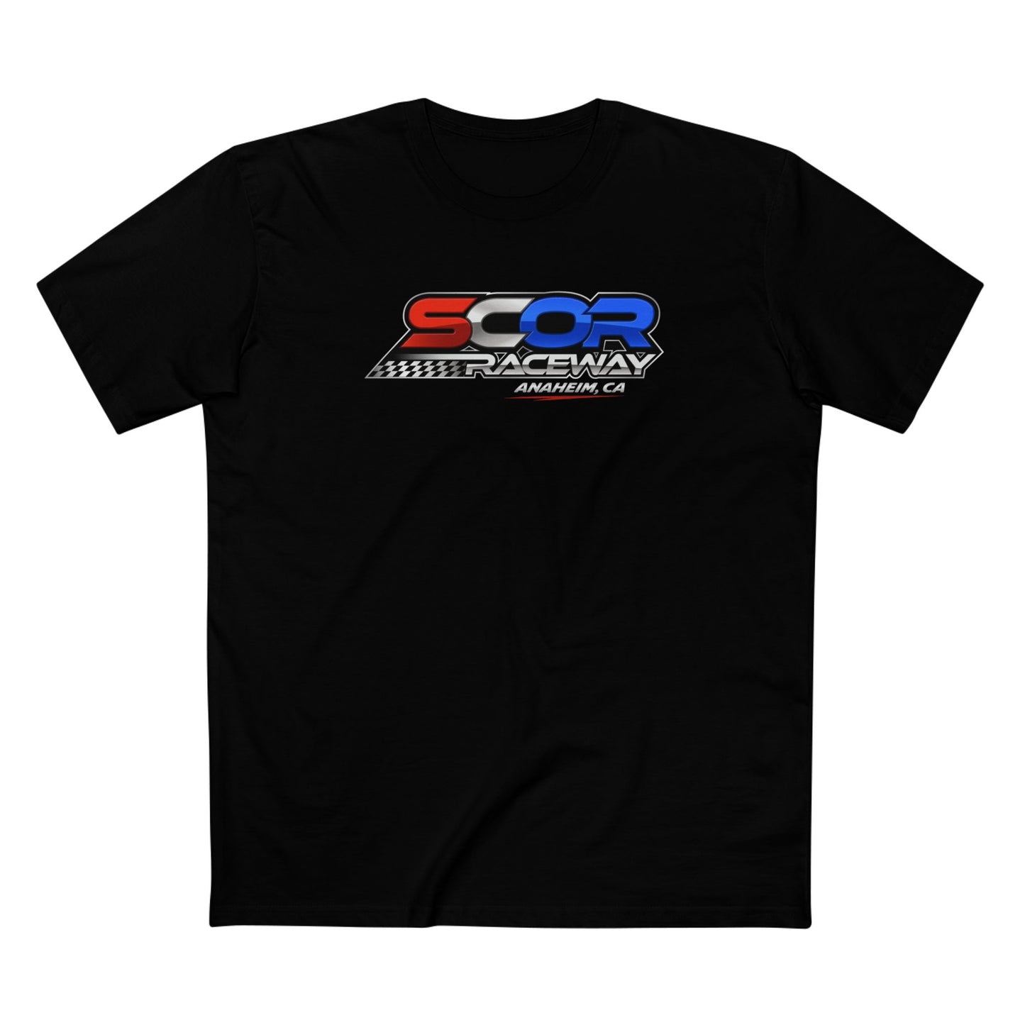 SCOR Raceway Logo T-Shirt — Racing Crew Tee