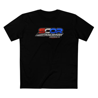 SCOR Raceway Logo T-Shirt — Racing Crew Tee