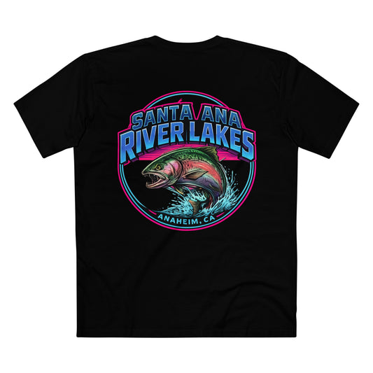 Santa Ana River Lakes Fishing T‑Shirt — Anaheim CA Trout Graphic Tee