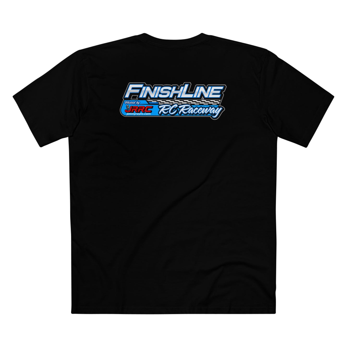 FinishLine RC Raceway T‑Shirt — Logo Tee for RC Racing Fans
