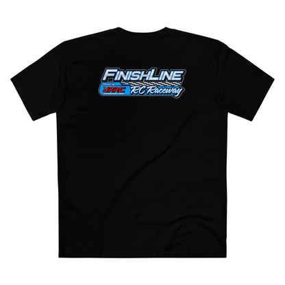 FinishLine RC Raceway T‑Shirt — Logo Tee for RC Racing Fans
