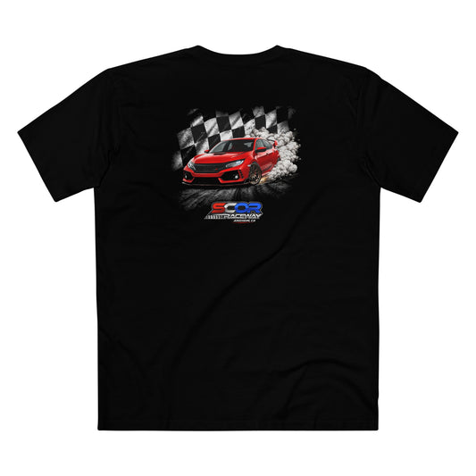 SCOR Checkered Flag Series - FWD Car Graphic Tee