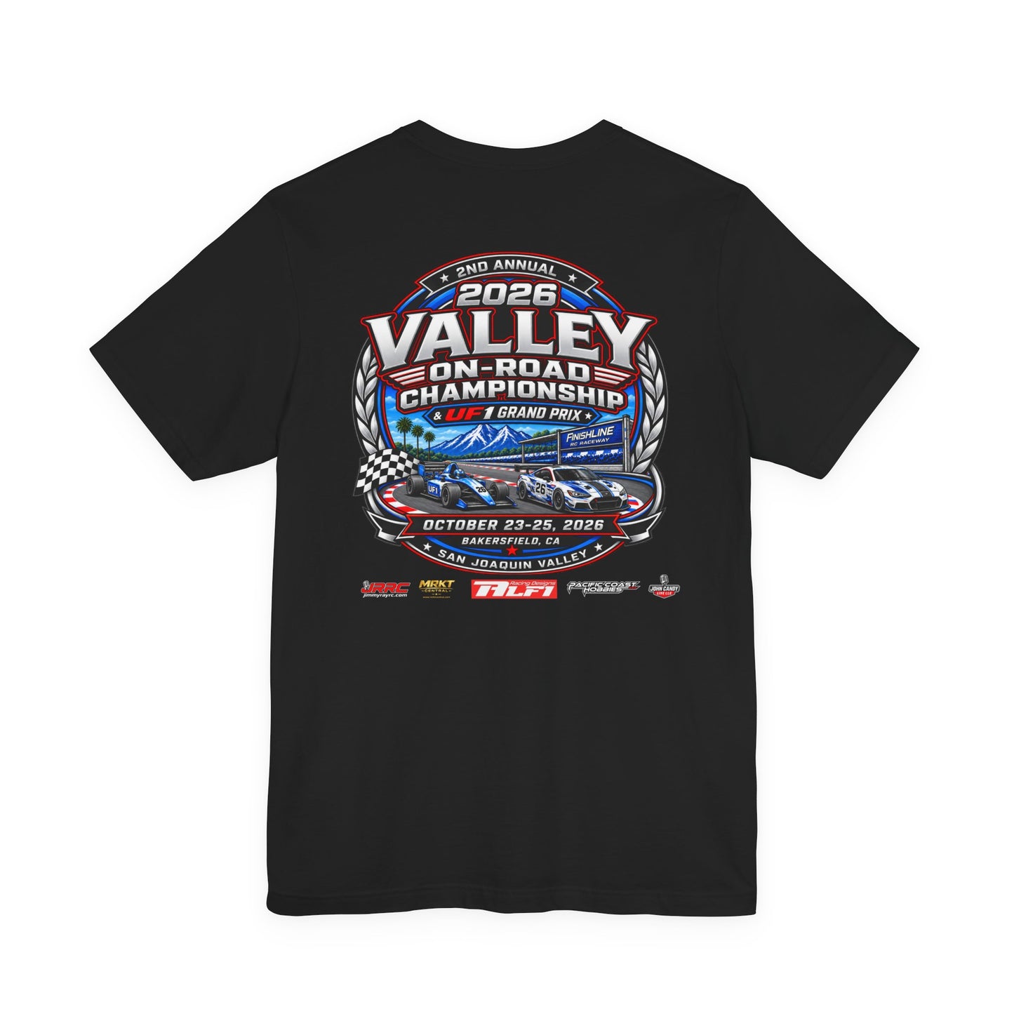2026 Valley On‑Road Championship Tee — Racing Event Graphic T-Shirt