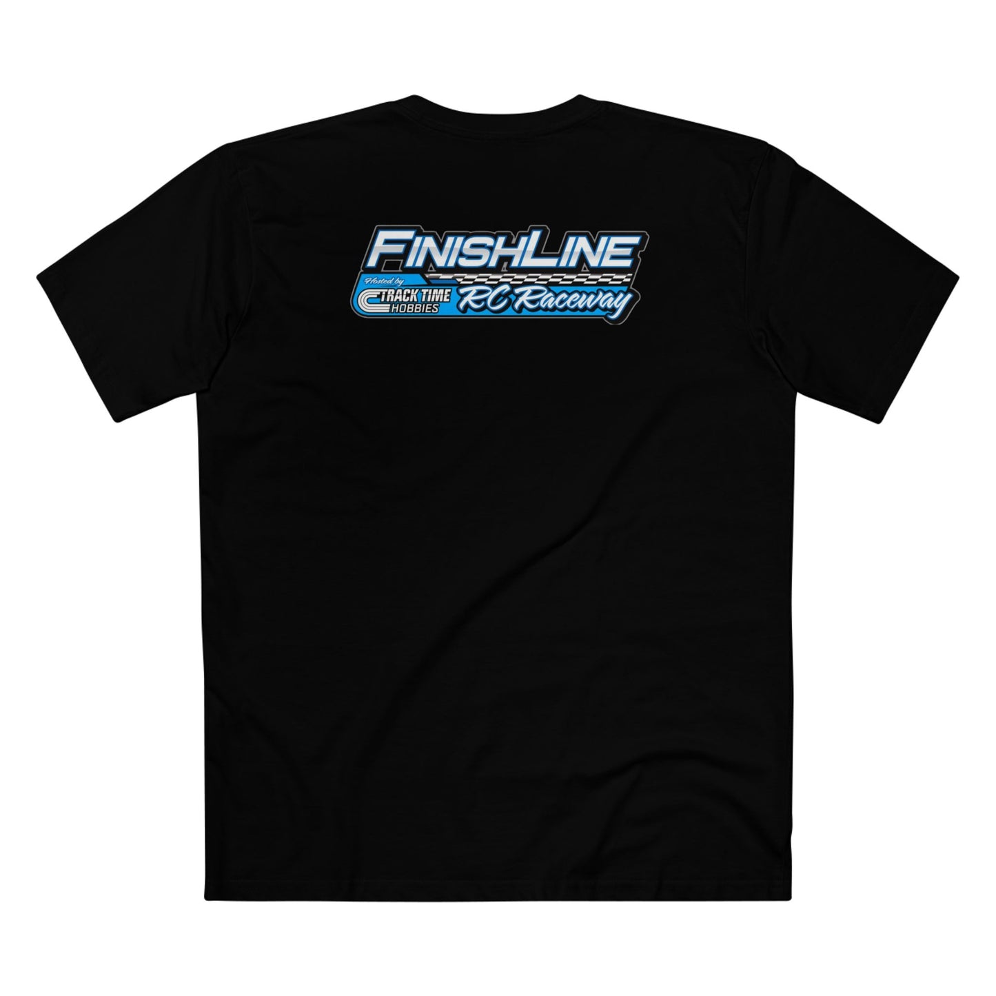 FinishLine RC Raceway T‑Shirt — Logo Tee for RC Racing Fans
